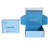Boîte d'emballage personnalisée pour soins de la peau, en carton ondulé pliable, imprimée offset, épaissie, avec ouverture facile, pour petites séries