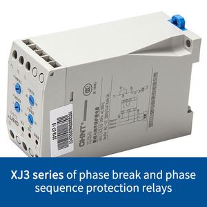 Relé de protección de fase y secuencia de fase, original, XJ3-D - Product Image 5