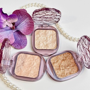 Tùy chỉnh nhãn hiệu riêng Highlighter bột tự nhiên nhấp nháy đường viền long lanh Eyeshadow khuôn mặt Highlighter bán buôn - Product Image 3