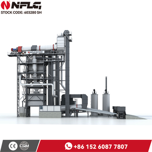 Planta mezcladora de asfalto regenerativa avanzada con carro de doble dirección - Product Image 2