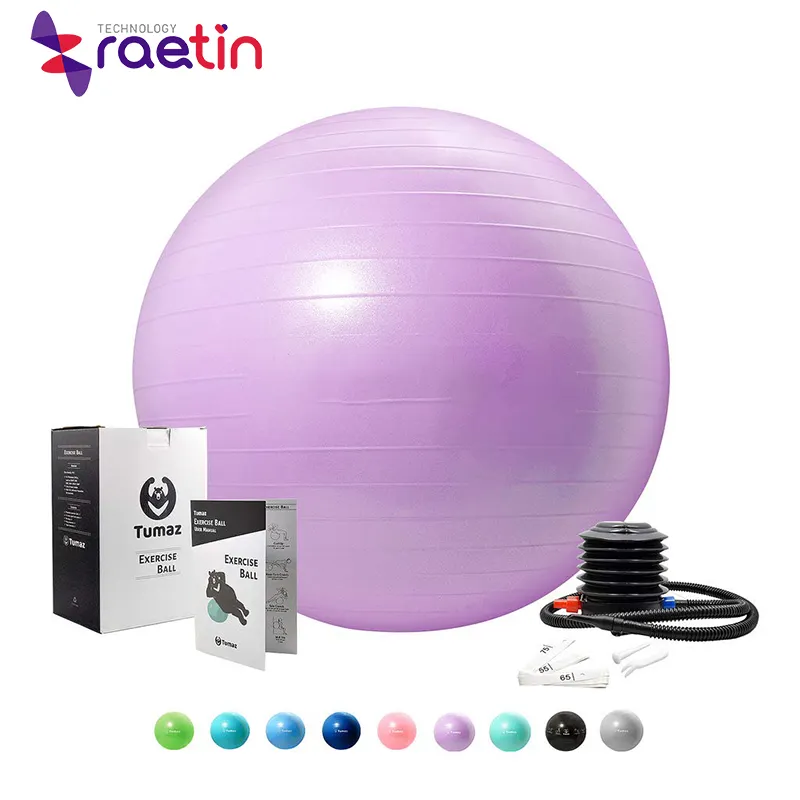 65CM PVC Heavy Duty Stability Fitness Exercise yoga ball for pregnancy