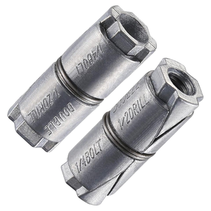 <span class=keywords><strong>พุก</strong></span>ยึดโลหะผสมสังกะสีแบบขยายสองชั้น ขนาด 1/4x1-1/4 ชุบสังกะสี รับน้ำหนักได้ 5000 ปอนด์ สำหรับงานก่ออิฐ คอนกรีต และอิฐบล็อก - Product Image 1