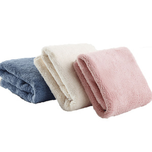 Serviettes pour bébé Jiemeirui 34x38 cm en microfibre corail, absorbantes, pour nourrissons et tout-petits - Product Image 4