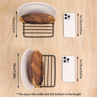 Étagère de rangement de cuisine multifonctionnelle moderne et durable, sans perçage, en acier, pour couvercles de casseroles