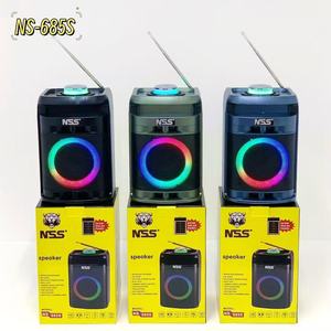 Altavoz Portátil NS-685S con Energía Solar, Subwoofer de Alta Potencia de 10-30W con Asa, Sistema de Audio para Exteriores, <span class=keywords><strong>Radio</strong></span> FM - Product Image 2