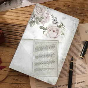 Retro hoa A5 Kích thước giấy kraft máy tính xách tay nữ sinh Tạp Chí tự làm nhật ký kế hoạch nhiệt ràng buộc 100 sheets in văn phòng - Product Image 3