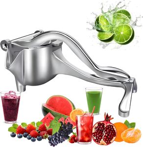 Presse-agrumes manuel à pression, extracteur, presseur, lames en acier inoxydable, outil de cuisine écologique pour citron et fruits, en alliage d'aluminium - Product Image 5