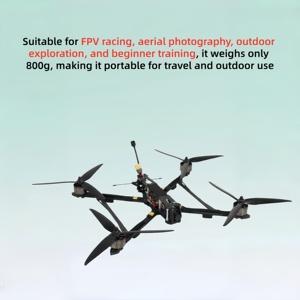 Máy bay không người lái FPV tầm xa 10 inch mới, 20km, thời gian bay 30 phút, camera 720p, <span class=keywords><strong>GPS</strong></span>, 5.8G 3W, 1500TVL VTX, RTF, ESC, tốc độ cao, mini UAV - Product Image 4