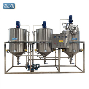 Équipement de raffinage entièrement continu, machine de raffinage d'huile de palme, équipement de raffinage de pétrole brut, usine de raffinage de pétrole - Product Image 1