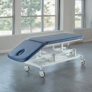 <span class=keywords><strong>Lettino</strong></span> da Trattamento Ospedaliero Regolabile Elettricamente Certificato CE con Apertura Frontale e Imbottitura in Schiuma Traspirante, Capacità di Carico 220kg - Product Image 2