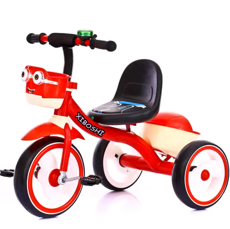 JXB 2018 חדש באיכות טובה תינוק תלת אופן trike ילדי צעצועי עם קומקום מיני אופניים צעצועי EVA מהבהב עד גלגלי manufa