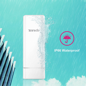 Tenda O6 10km 5GHz 11AC 867Mbps ngoài trời CPE không dây Wifi Repeater Extender Router AP điểm truy cập wifi cầu với PoE Adapter - Product Image 2