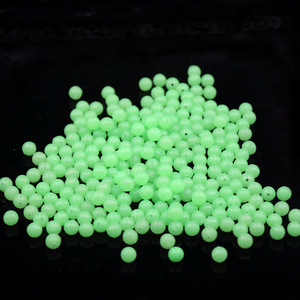 ลูกปัดเรืองแสงในที่มืด CGF ขนาด 6 มม. อุปกรณ์ตกปลาพลาสติกสำหรับดึงดูดปลา - Product Image 2