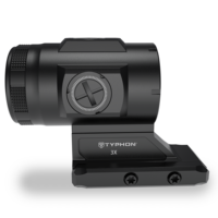 TYPHON Optique tactique Optique Prisme Viseur 3x20 Rouge Vert Illumination Réticule Chasse Portée