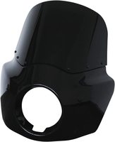 Nouveau carénage de phare ABS de style club personnalisé pour moto avec lentille en PC pour phare 5.75 Sportster Dyna Softail