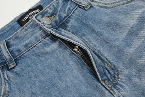Manufacturers High Quality Wide Leg Fashion Denim <b>Overalls</b> Blue Custom Mid Waist Designer Vintage Baggy Short Casual Light <b>Men</b> - Product Image 4