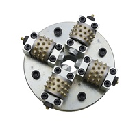 Outils de martelage diamanté en acier de 200 mm, épaisseur 10 mm, D45xL39x45T 4H, rouleau de sablage de surface pour granit, haute efficacité, Fujian Chine