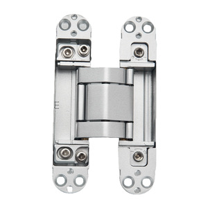 Charnière de porte 3D réglable Kaishengxi en alliage de zinc 2,5 mm, charnière croisée dissimulée pour portes pliantes en bois d'hôtel, 180 degrés - Product Image 2