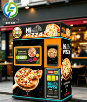 Distributeur automatique de pizzas pour stades et extérieur, qualité professionnelle