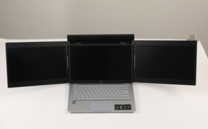 Schermi tripli portatili per Laptop, <span class=keywords><strong>monitor</strong></span> portatile con Display IPS 1080P doppio e triplo in movimento da 13 pollici - Product Image 4