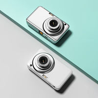 4K Yüksek Çözünürlüklü Geri Çekilebilir Lensli CCD Dijital Fotoğraf Makinesi, Filtreler, Makro Fonksiyonu ve Güzellik Efekti ile