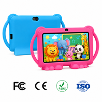 Tablette pour enfants en gros, nouvelle tablette éducative haute performance MTK Quad Core 7 pouces Android 12 ROHS, double caméra, 3000 mAh