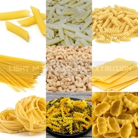 Machine à extruder et mélanger les pâtes, nouilles et macaronis en acier inoxydable électrique, moteur haute productivité, 500 kg/h, ligne de production automatique