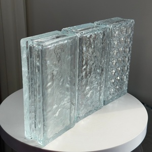 ADEL Ladrillos de Vidrio Transparente Huecos de 50*100*200mm al por Mayor, Bloques Decorativos para Paredes de Baño y Diseño de Interiores - Product Image 3