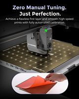 Stampante 3D FDM Flashforge Creator 5 Multicolore con Quattro Testine, Nessun Rifiuto di Materiale, Livellamento Automatico, Stampa Rapida