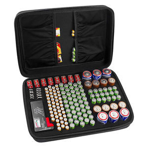 Toptan sert kabuk pil saklama kutusu 148 piller için özel taşınabilir eva taşıma çantası çanta tutucu için pil test cihazı BT - Product Image 1