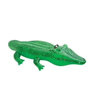 INTEX 58546 INFLATABLE GREEN CROCODILE RIDE-ON untuk Kolam Renang