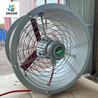 Ventilateur axial industriel certifié ATEX anti-explosion, 32 pouces, en acier inoxydable, électrique, personnalisable ODM