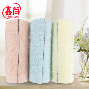 Serviette en coton pur Xinshang 32x70cm, rayée, teinte en fil, écologique, pour promotion - Product Image 2