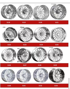 FANXI ล้อแม็กแบบขัดผิวด้าน26x16 26x14 6 LUG 6x135สำหรับ F150 24X14 8X6.5 LUG ล้อขัด22x12 20x10สำหรับ YUKON 6x5 5 - Product Image 5