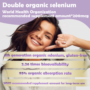 Suplemen makanan Selenium tablet Label pribadi OEM ODM disesuaikan untuk wanita perlindungan seluler tingkat lanjut dan kesehatan intim - Product Image 4