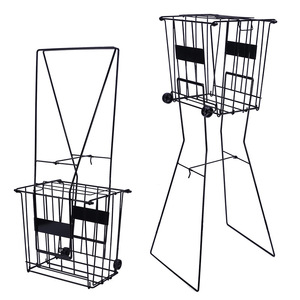 Carrito <span class=keywords><strong>de</strong></span> <span class=keywords><strong>Tenis</strong></span> Plegable <span class=keywords><strong>de</strong></span> Hierro, Económico, Personalizable, Profesional, Resistente, para Entrenamiento en Cancha, Portátil - Product Image 4