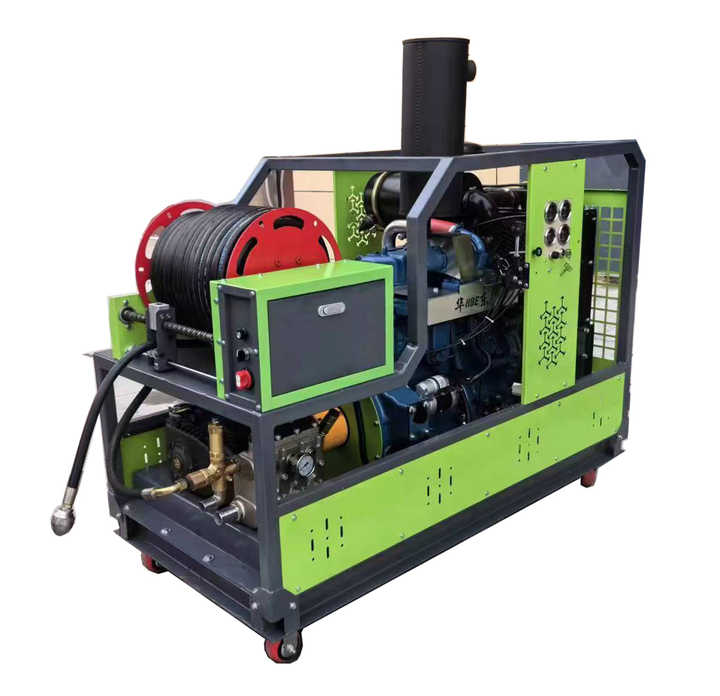 High-Pressure 2900psi 135LPM Large Flow Water Jet Blaster Remote ...