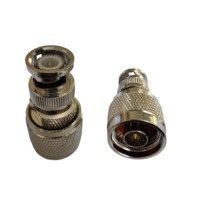 Precio de fábrica barato N/conector coaxial N macho a adaptador de conector macho BNC