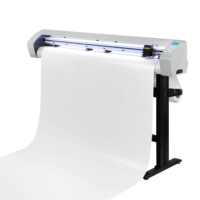 Cortador de película de protección de pintura de coche de 1,6 M, plotter de corte de cubierta de coche invisible PPF/TPU, software de datos de modelo de vehículo masivo incorporado