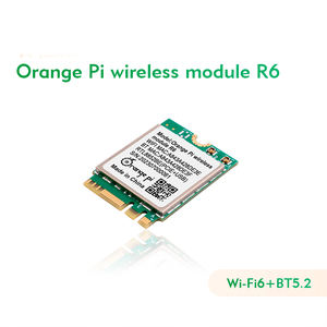 橙色<span class=keywords><strong>Pi</strong></span> 5 Plus开发板专用WiFi6 + BT5.2模块PCIe M.2电子钥匙电子模块和套件 - Product Image 2