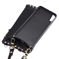 Étui de téléphone en cuir véritable de haute qualité avec porte-cartes pour XS Max, sangle réglable, fabricant, vente en gros