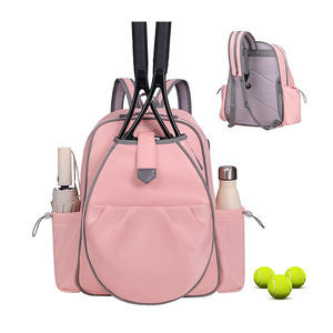 New Women's Tennis Bag Waterproof Tennis Cross Shoulder Backpack Tennis Racket Bag for Pick Ball and <b>Badminton</b> - Product Image 1