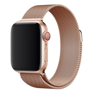 สายนาฬิกาแบบ <span class=keywords><strong>Milanese</strong></span> สำหรับ <span class=keywords><strong>Apple</strong></span> <span class=keywords><strong>Watch</strong></span> ใช้ได้กับ iWatch 8 <span class=keywords><strong>7</strong></span> 6 SE Series 5 4 3 2 - Product Image 4