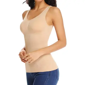 Camiseta sin mangas para mujer, ropa moldeadora de alta calidad, camisetas adelgazantes