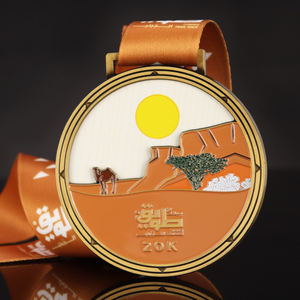 مخصص للجمباز الباليه المعدني Bjj قتال سبائك الزنك ميداليات رياضية لكرة القدم جوائز - Product Image 1