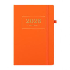 Agenda 2026 en Similicuir Modèle 002 – Carnet de Notes 365 Jours avec Suivi des Horaires – Calendrier et Planificateur Transfrontalier - Product Image 4