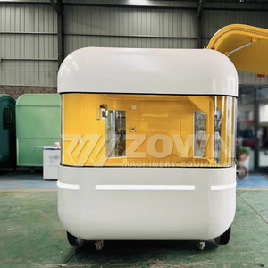 Remorque alimentaire mobile commerciale sur mesure, structure résistante à la rouille, pour la vente de hot-dogs, frites, barbecue, café en ambulant - Product Image 2