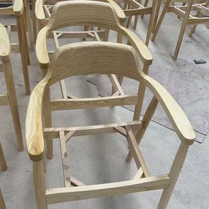 <span class=keywords><strong>Silla</strong></span> de Comedor Nórdica Contemporánea de <span class=keywords><strong>Madera</strong></span> Maciza, <span class=keywords><strong>Madera</strong></span> de Fresno de Hiroshima, Color Personalizable Ajustable, <span class=keywords><strong>Silla</strong></span> de Comedor para Oficina en Casa - Product Image 6
