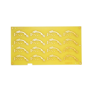 การผลิตแผงวงจรพิมพ์ (PCB) ของบริษัท Sheng Yi แบบแผ่นทองชุบด้านเดียว - Product Image 1