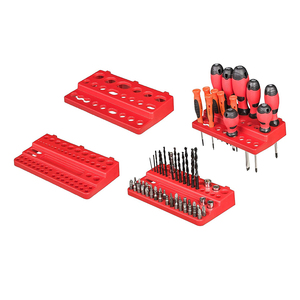 38 Pcs Wall <strong>Mounted</strong> Pegboard Tool Organizer <strong>Board</strong> with Tool Holders for Garage Workshop - Product Image 3
